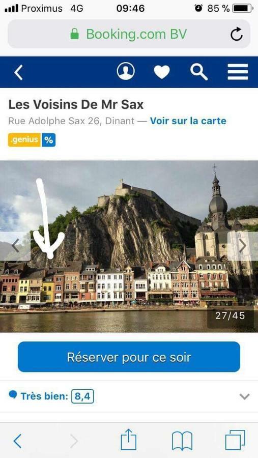 迪南 萨克斯旅馆酒店 外观 照片